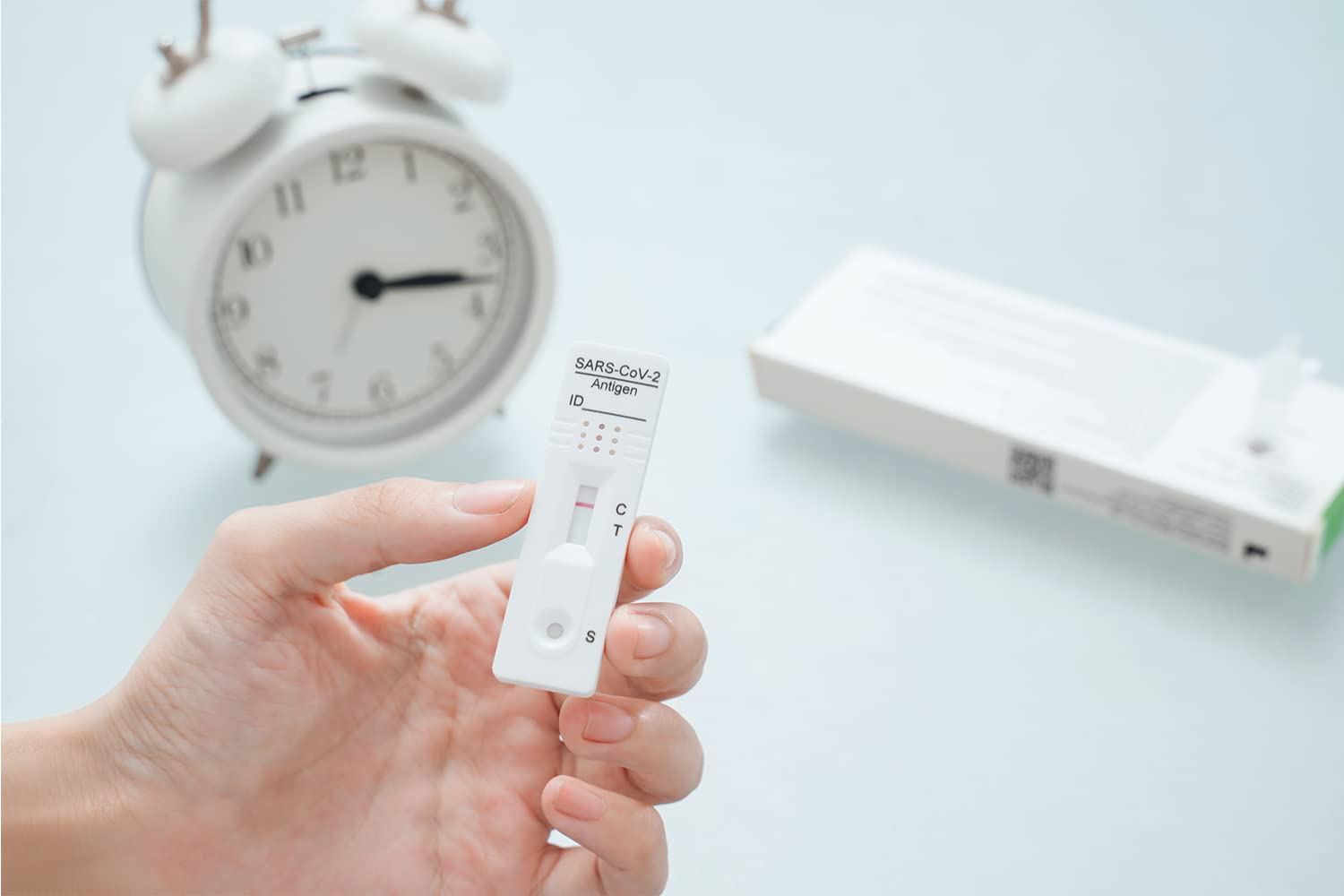 Boson Rapid Antigen Test Card, FDA EUA Authorized OTC at-Home Self Test, 2 Tests Per Pack