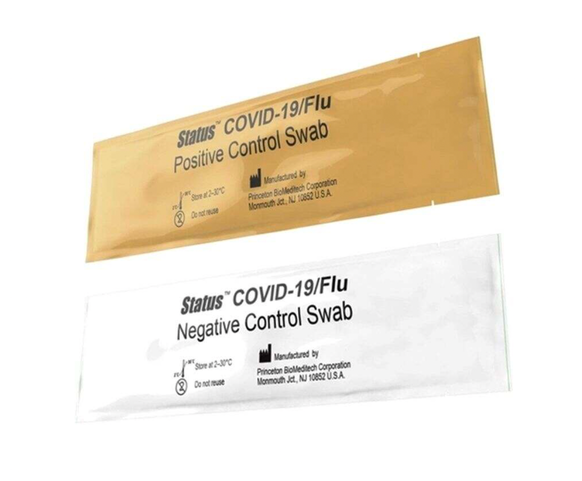 Status Influenza A&B Control Swabs- Authorized Distributor of LifeSign