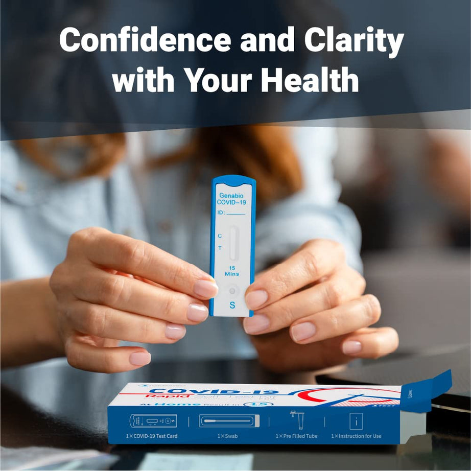 Genabio Home Test 2 Pack Rapid Self-Test Kit