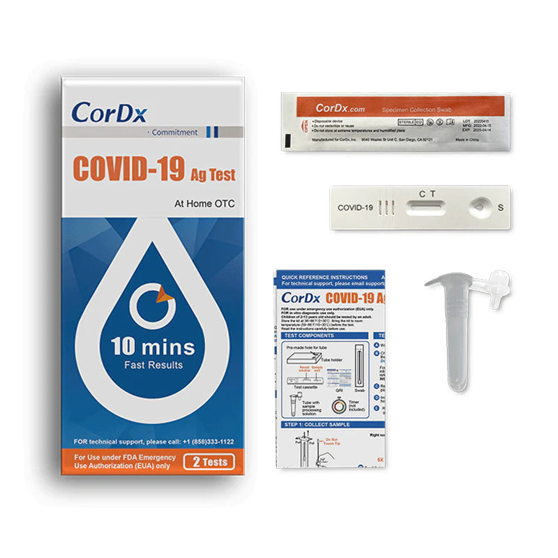 CorDx Ag Test - 2-Test Box