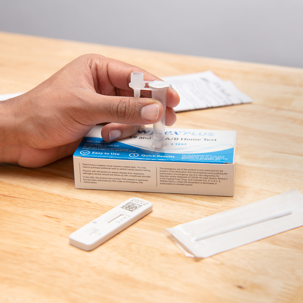 Flowflex® PLUS All-In-One Home Test