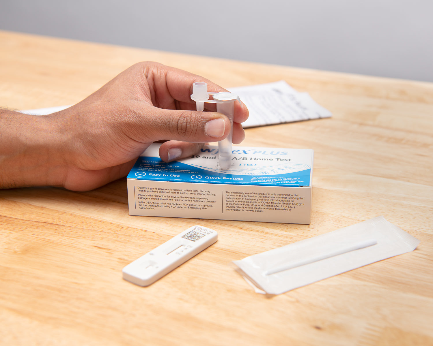 Flowflex® PLUS All-In-One Home Test