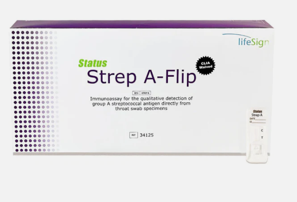 Status Strep A Flip (25 Tests)*Authorized Distributors of Lifesign ...