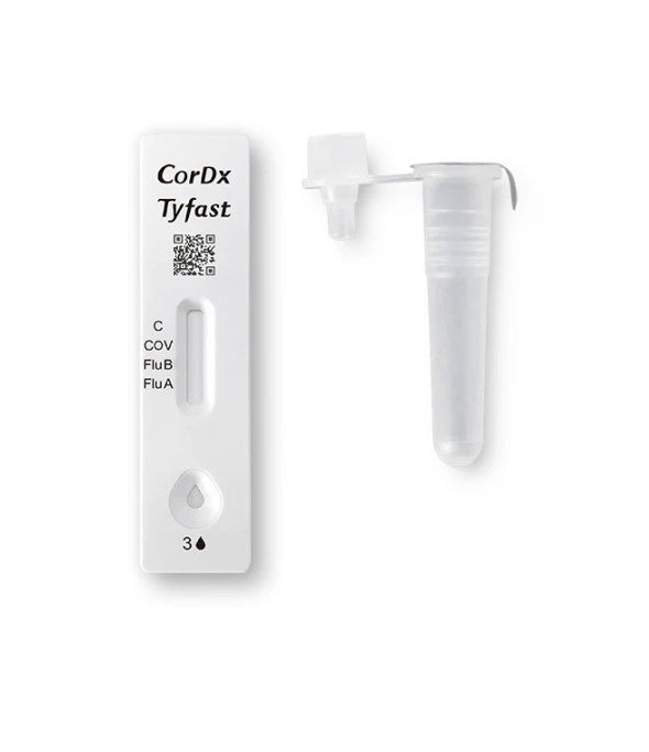 CorDx TyFast Combo - At Home Multiplex Rapid Test