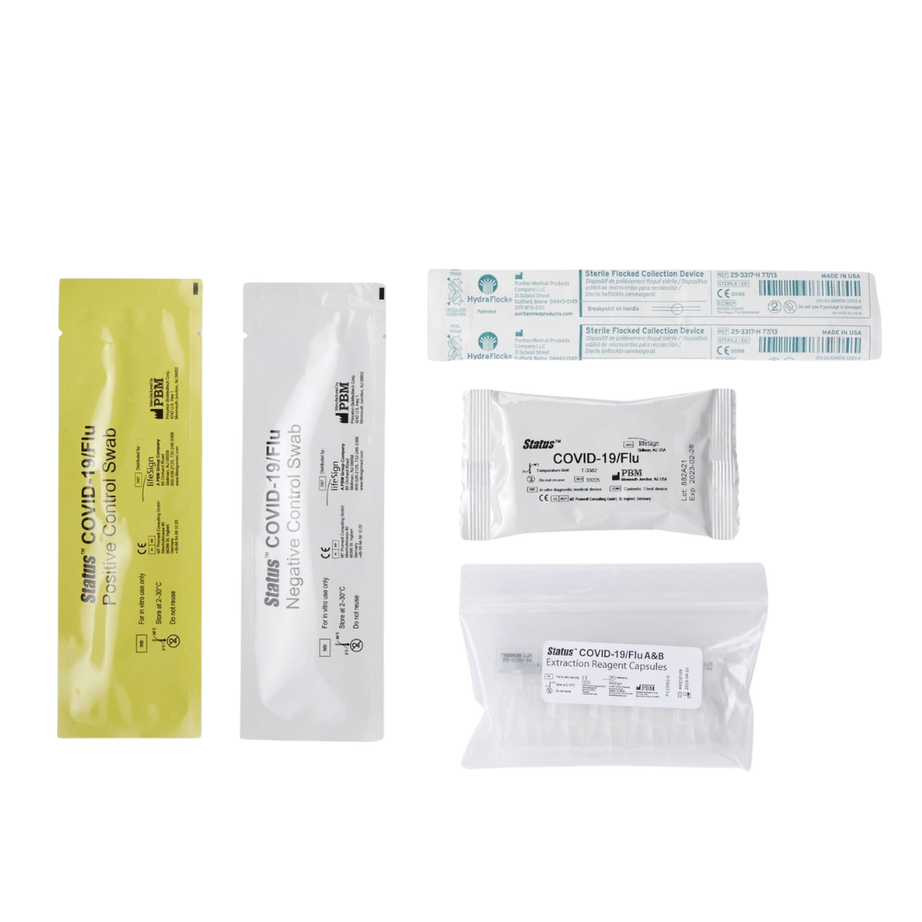 LifeSign Status™ Combo Rapid Antigen Test Kit (Box of 25) - Authorized Distributor of LifeSign