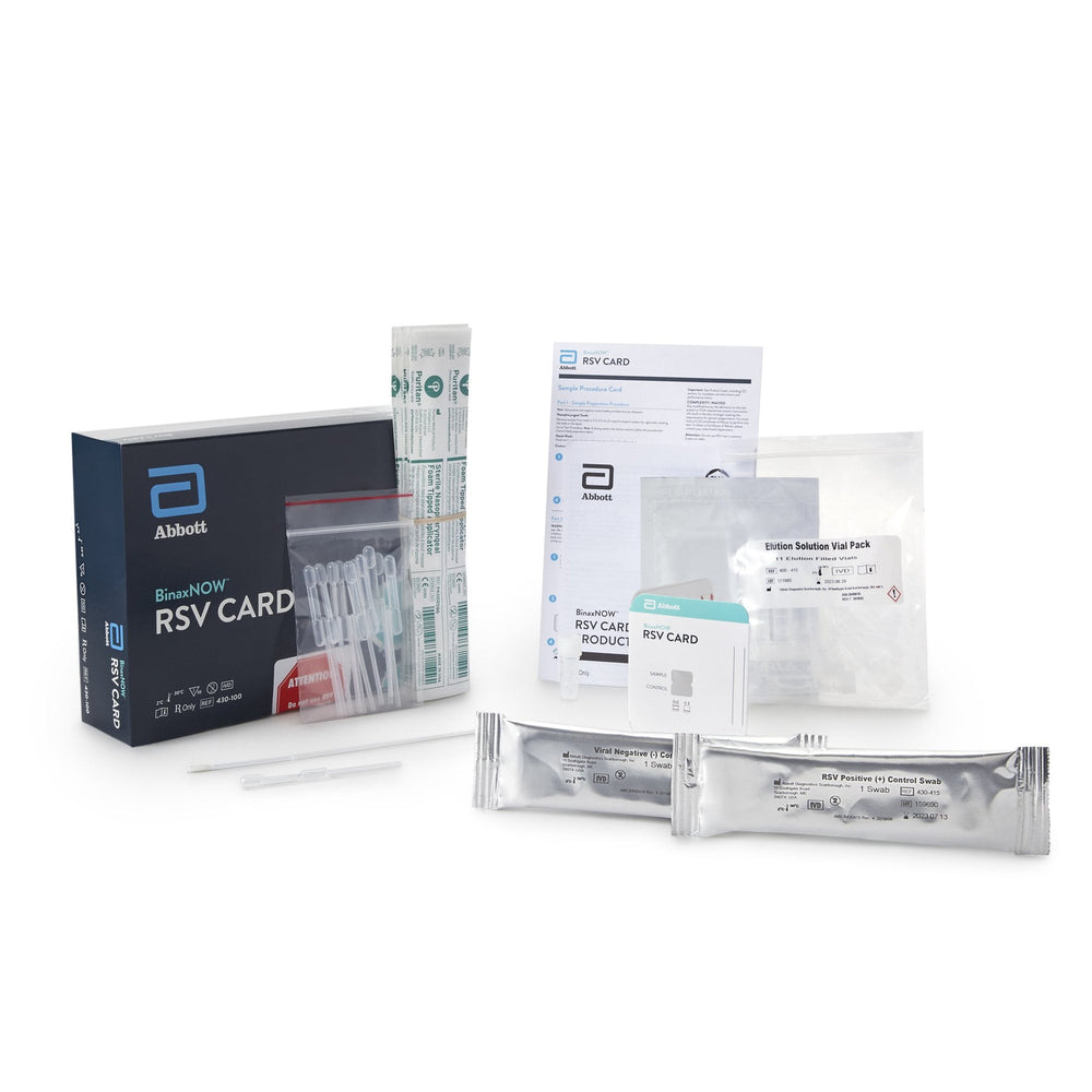Abbott BinaxNOW RSV Tests - BinaxNOW RSV Test Kit, CLIA-Waived